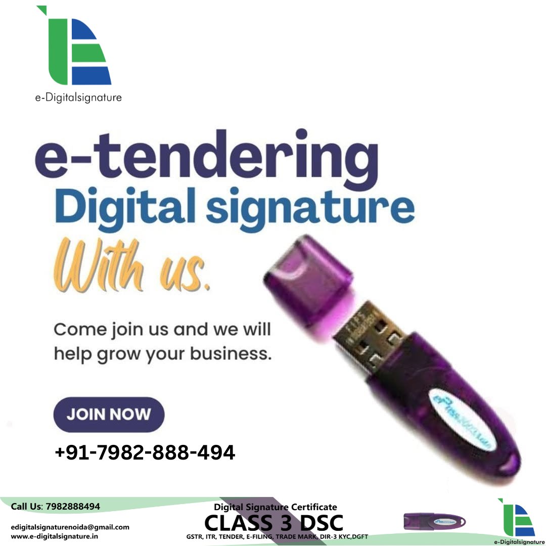 edigitalsigner's tweet image. Simplify your e-tendering process with E-Digital Signature! ✍️💻

✅ Secure &amp;amp; legally compliant
✅ Fast &amp;amp; paperless
✅ Perfect for hassle-free submissions

🔒 Your digital security is our priority. Start today!

Get in touch today: 📞 Contact: +91-7982888494

#etender #class3dsc