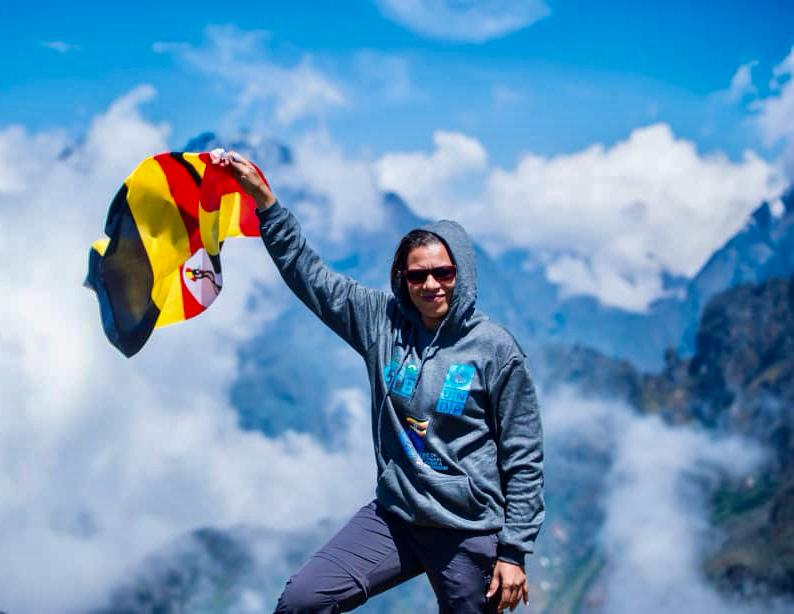 LillyAjarova's tweet photo. Whether you're seeking the unique experience of snow at the equator on Rwenzori's Margherita Peak, or standing at the magical intersection of three nations on Mount Sabinyo, our peaks offer sustainable adventures that transform both the climber and the community. 

As Rene Daumal wisely said, 'One climbs, one sees. One descends, one sees no longer, but one has seen.' Come Explore Uganda's mountains for yourself. 
Happy World Mountain Day!
#ExploreUganda