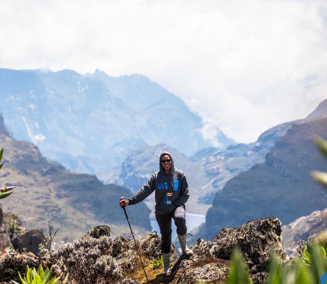 LillyAjarova's tweet photo. Whether you're seeking the unique experience of snow at the equator on Rwenzori's Margherita Peak, or standing at the magical intersection of three nations on Mount Sabinyo, our peaks offer sustainable adventures that transform both the climber and the community. 

As Rene Daumal wisely said, 'One climbs, one sees. One descends, one sees no longer, but one has seen.' Come Explore Uganda's mountains for yourself. 
Happy World Mountain Day!
#ExploreUganda