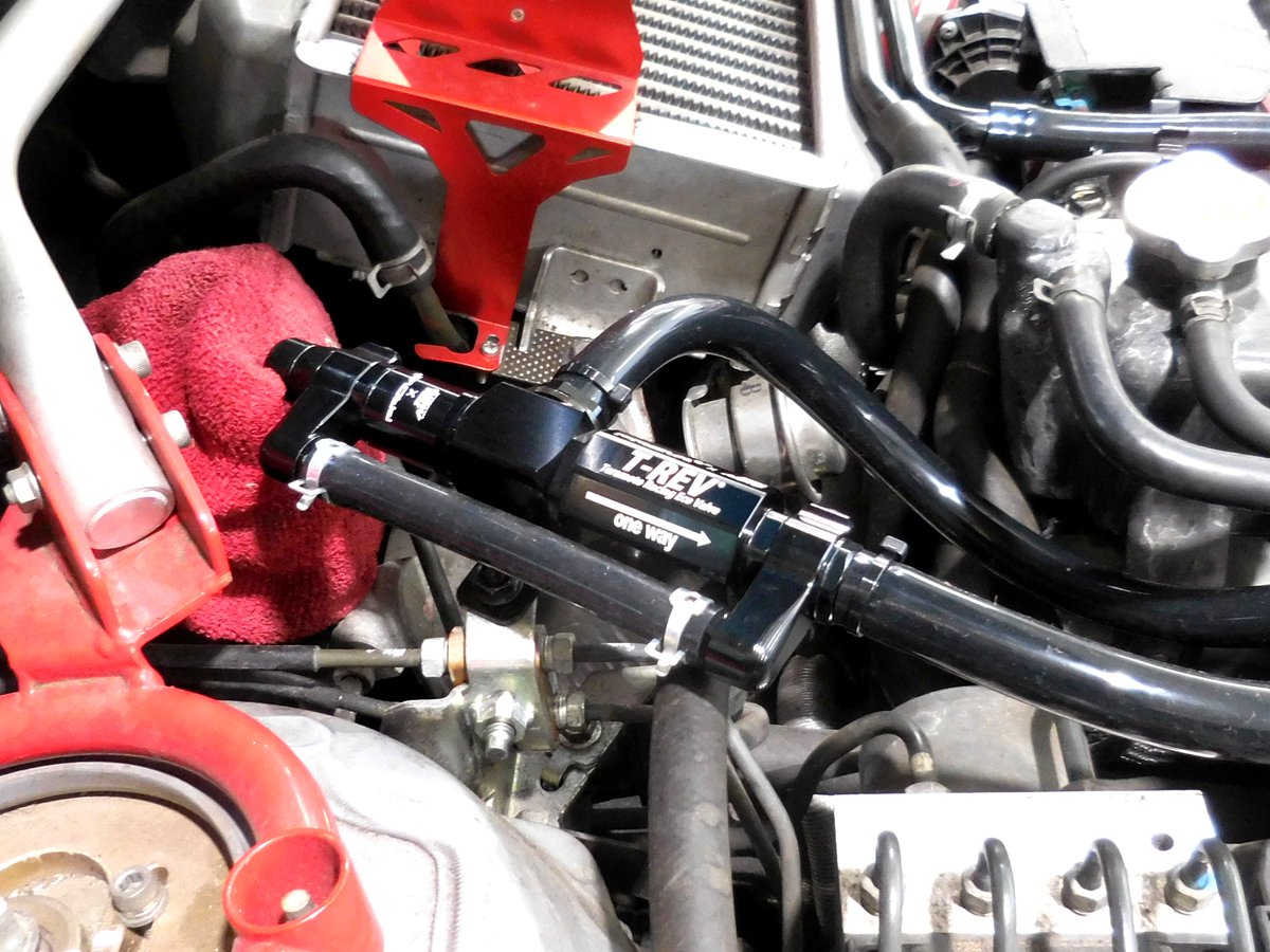 ProvaYokohama's tweet image. #ya5 #exiga T-REV BP お取付でのご来店です。#EJ #エンジン換装 車なので、通常通りの取り回しでの取付です。ありがとうございました！#subaru #prova #T_REV #寺本自動車商会