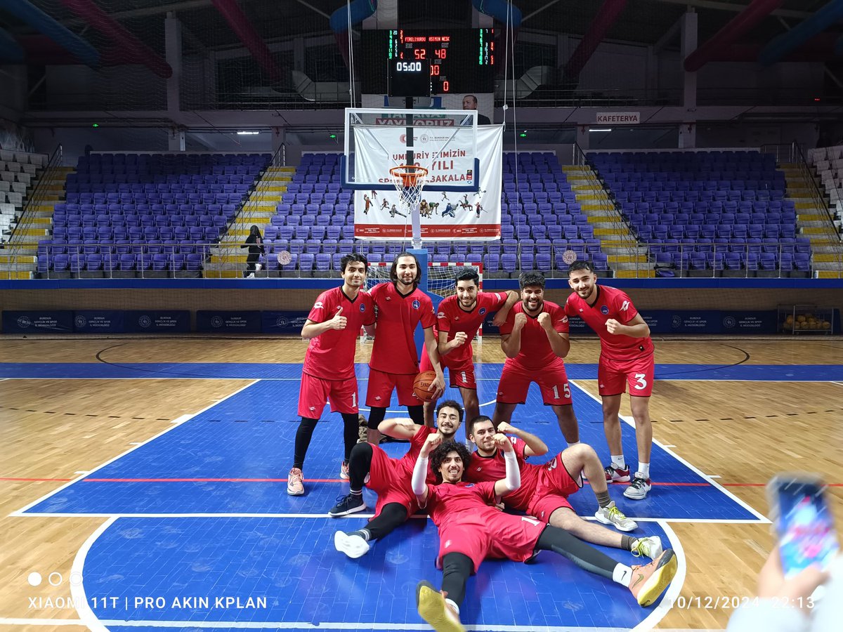 📍Fereli Sinan Efendi Yurt Müdürlüğü

#Yurtlig kapsamında Basketbol branşından #finale yükseldik, kıymetli gençlerimizi kutluyoruz🏀💯👀