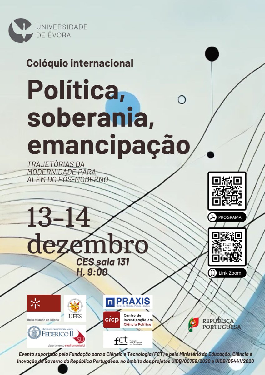 Alfonso Galindo (@alfonsogalindoh) on Twitter photo Los próximos 13 y 14 de diciembre participaré en un Congreso en #Évora, invitado por la <a href="/univdeevora/">Universidade Évora</a> y la <a href="/UninaIT/">Unina Federico II</a> , que lo organizan. Adjunto cartel <a href="/ESCRIT_project/">ESCRIT</a> Los próximos 13 y 14 de diciembre participaré en un Congreso en #Évora, invitado por la <a href="/univdeevora/">Universidade Évora</a> y la <a href="/UninaIT/">Unina Federico II</a> , que lo organizan. Adjunto cartel <a href="/ESCRIT_project/">ESCRIT</a>