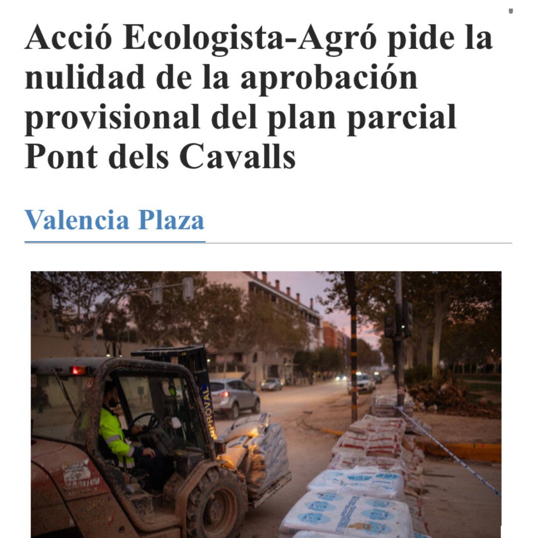 La falta de transparència, omnipresent al llarg de la tramitació del pla Pont dels Cavalls. Sacrifici de l’horta. Terrenys inundables.

L’HORROR DE L’ESPECULACIÓ AVANÇA I NO HO PODEM PERMETRE ❌

accioecologista-agro.org/accio-ecologis…