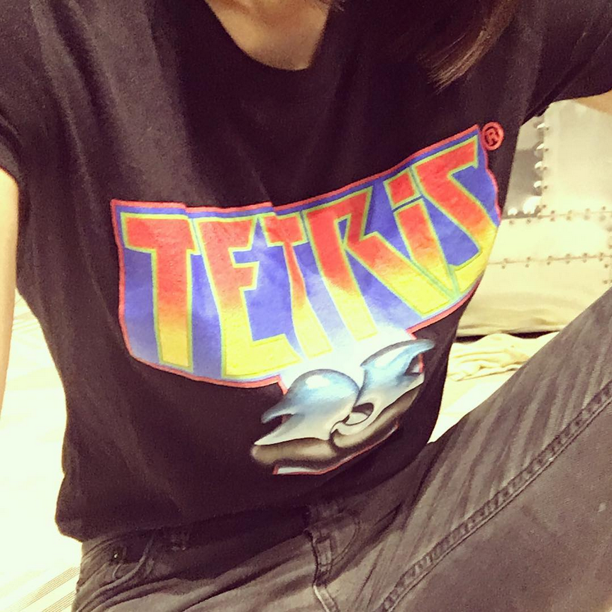hikkis_closet's tweet photo. テトリス　25周年　Tシャツ

#宇多田ヒカル 
#SCIENCEFICTION2024 https://t.co/vk0bY4lKYG