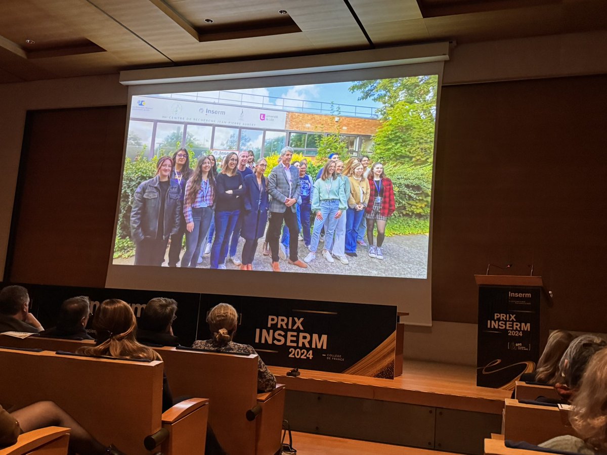 NeuroendoLille's tweet photo. 🏆 Our very own Vincent Prévot has been awarded the Prix Recherche @inserm for his major advances in understanding a number of human pathologies and disorders through the study of communication between the brain, the body and the hormones https://t.co/Avz9AWKlc0