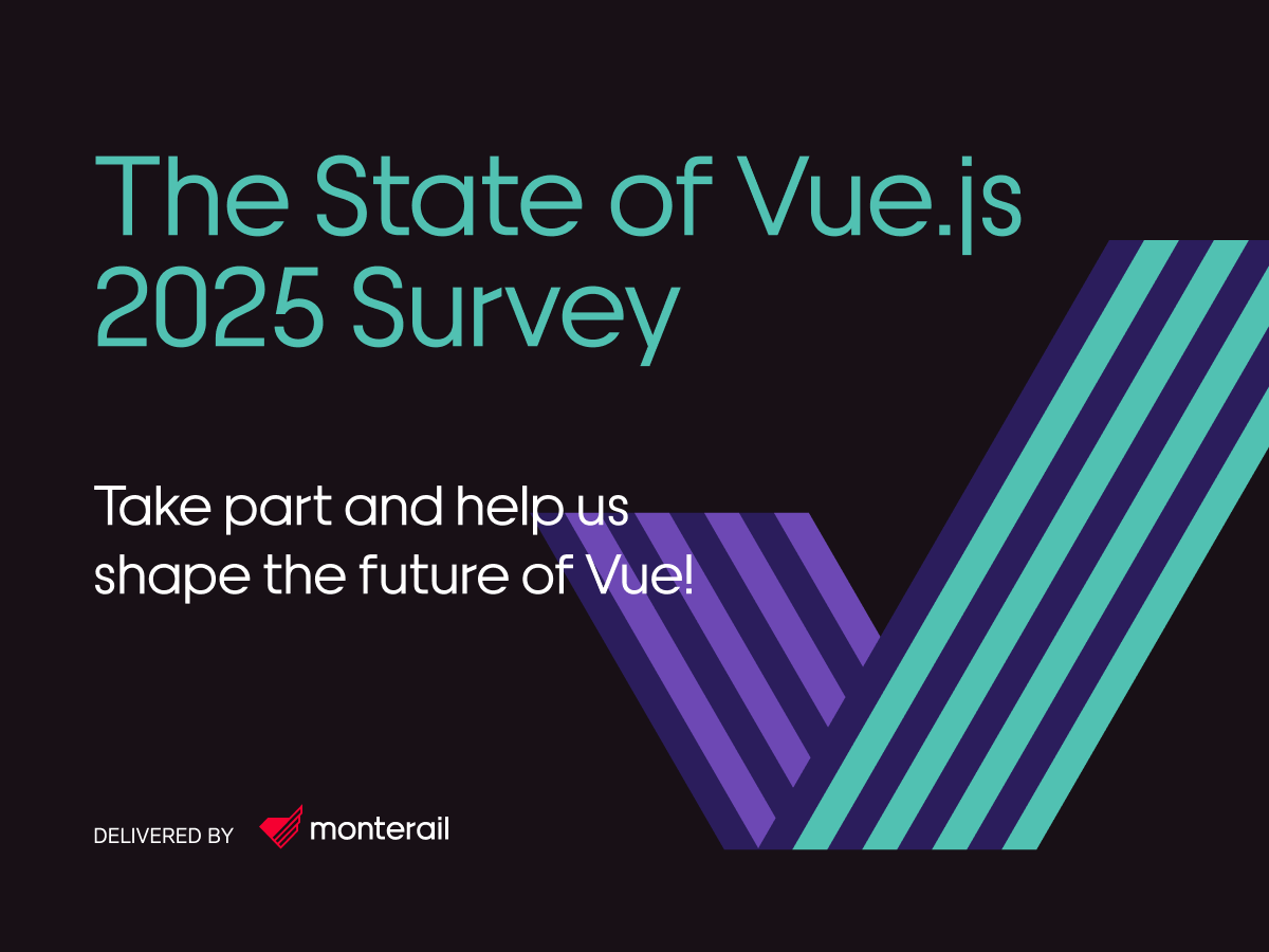 The State of Vue 2025 Survey is closing soon!

It would be greatly appreciated if you can help us better understand your needs by filling it out here: forms.gle/WeCxUtSNF2kE1v…

Thank you! 💚