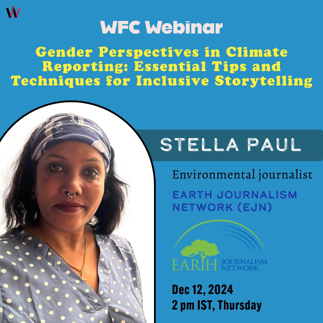 Stella Paul (@stellasglobe) on Twitter photo Shoutout to all women freelance environment journalists out there! I will be speaking at this webinar tomorrow organized by <a href="/WomenFreelanceN/">Women Freelancers' Collective</a> . An open-heart convo with stories, tips and info about resources. Join in! #womenjournalists #freelancejournalists #journalism #gender Shoutout to all women freelance environment journalists out there! I will be speaking at this webinar tomorrow organized by <a href="/WomenFreelanceN/">Women Freelancers' Collective</a> . An open-heart convo with stories, tips and info about resources. Join in! #womenjournalists #freelancejournalists #journalism #gender