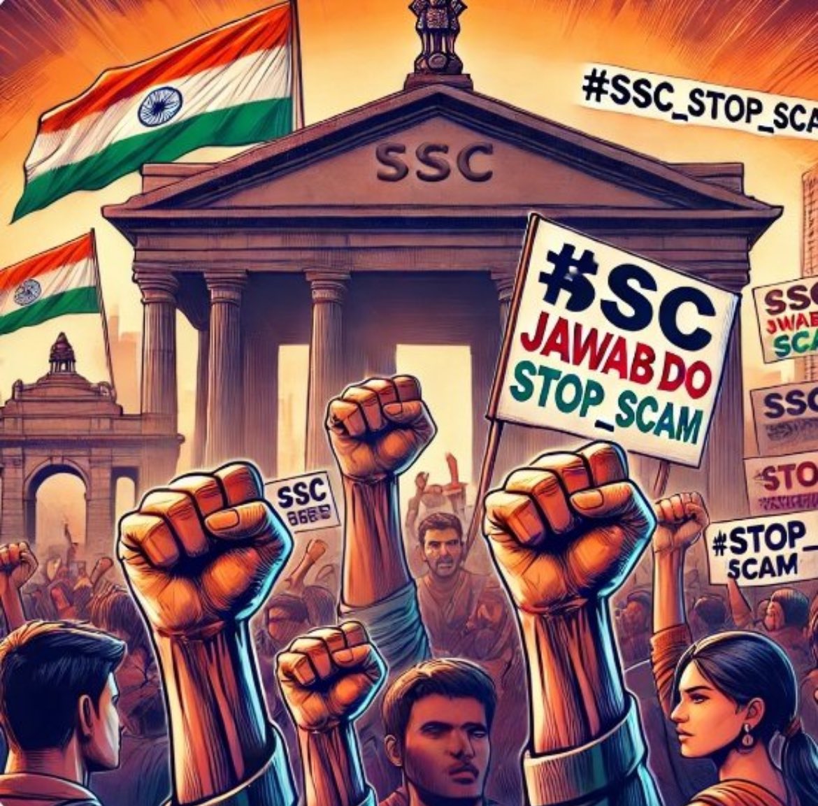 suman_pakad's tweet photo. केंद्र सरकार को चाहिए तुरंत युवाओं के विरोध को संज्ञान में ले,#SSC के चेयरमैन को बर्खास्त करे था। और इसकी जांच #CBI से करे ।
#ssc_jawab_do
#SSC_जवाब_दो 
#SSC_SCAM
#SSC_JAWAB_DO https://t.co/7mhiYVRiAv