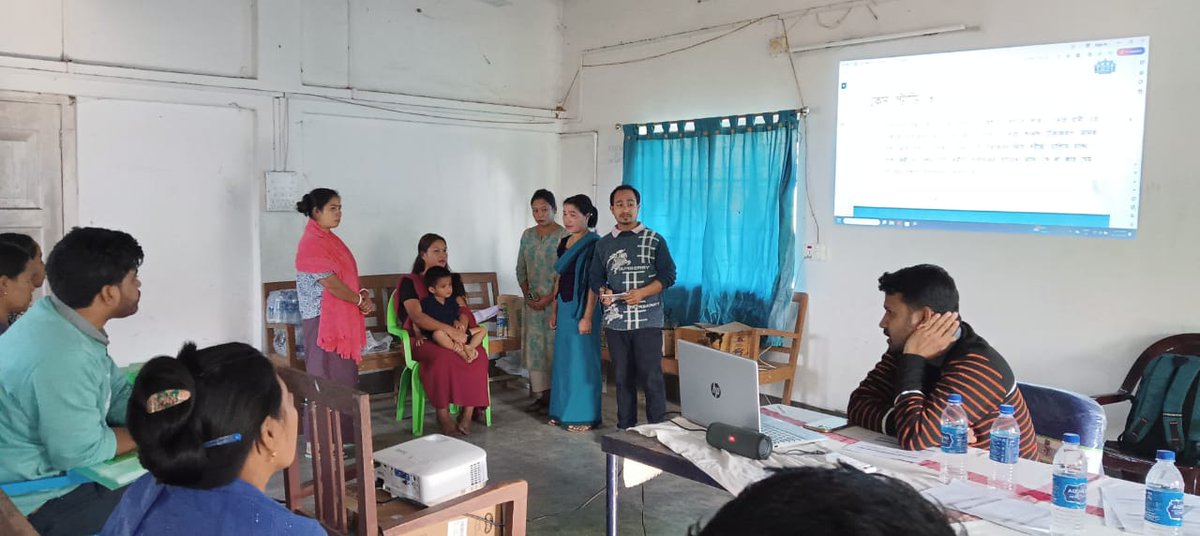 CMO_Dhalai's tweet photo. BRIDGE (Boosting Routine immunization Demand Generation) training held 07.12.2024 at Ganganagar PHC under Dhalai District https://t.co/XMI854Ex9U