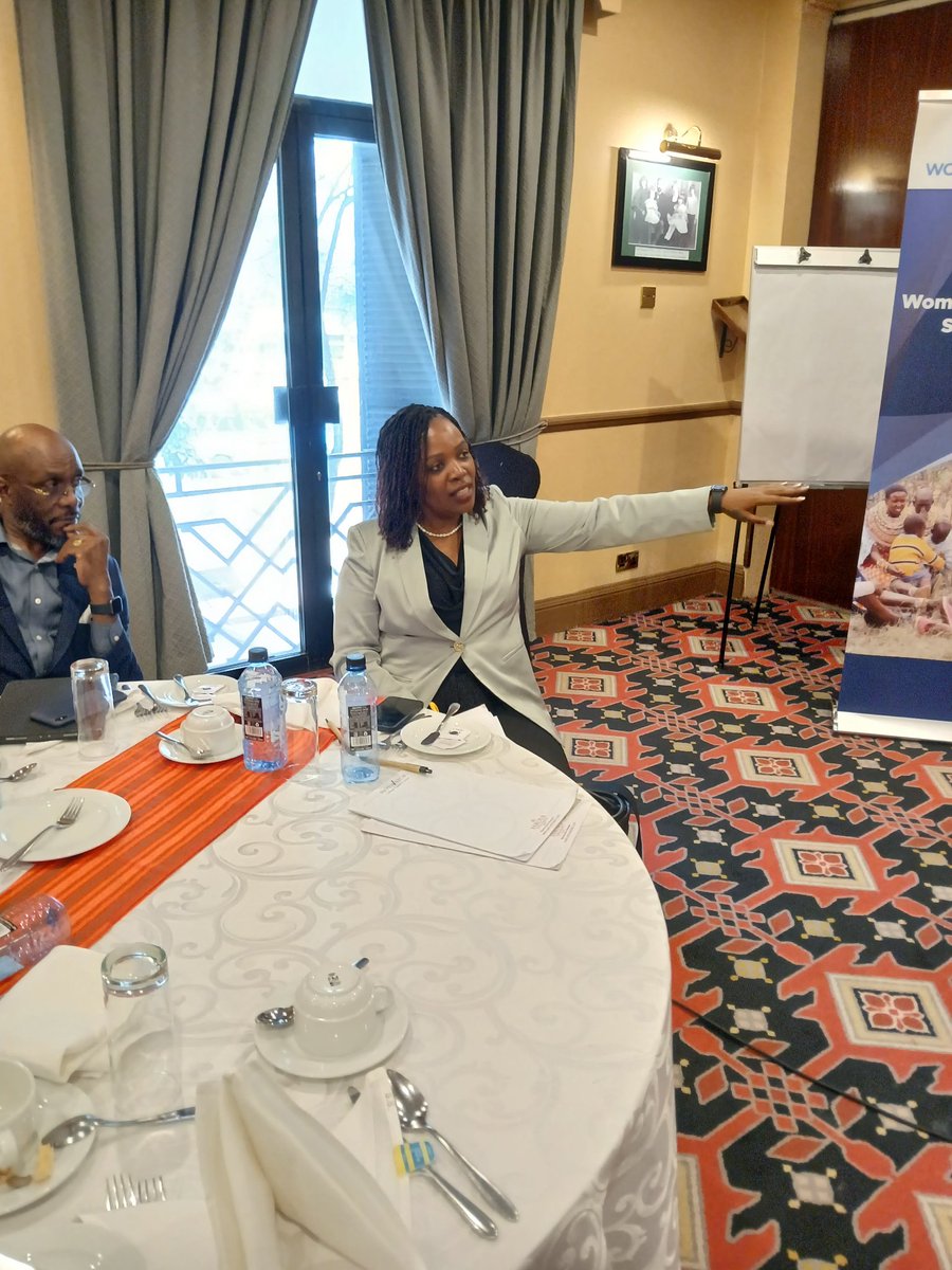 President of The Kenya Editors Guild, Zubeida Kananu giving her remarks in the THIRD BREAKFAST MEETING WITH EDITORS TO DIALOGUE ON THE ROLE OF THE MEDIA IN ADVANCING ADVOCACY AND CONVERSATIONS AROUND THE REALIZATION OF THE NOT MORE THAN TWO THIRDS GENDER PRINCIPLE.