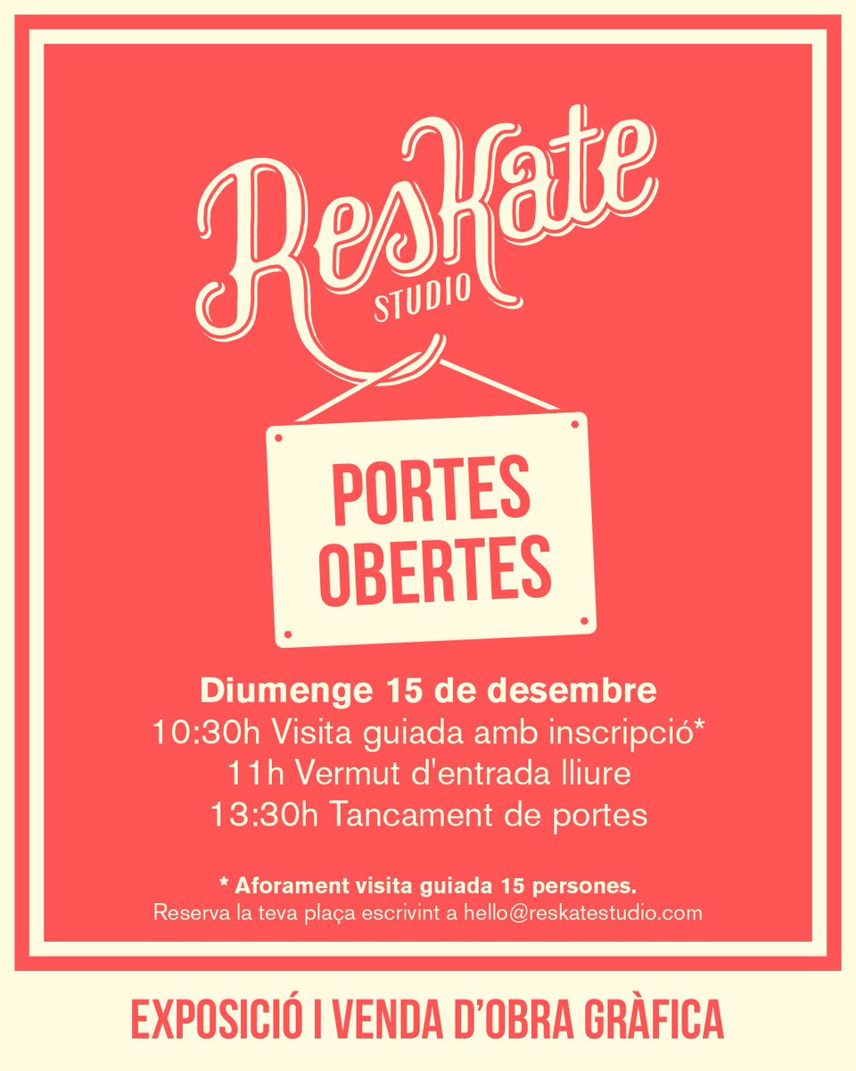 Diumenge al matí al C/ Miquel Àngel 30 de Sants, Barcelona. 😊