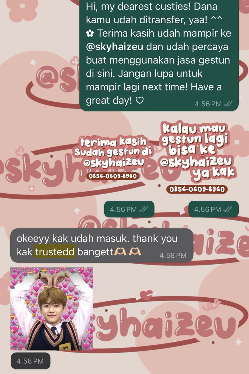 skyhaizeu's tweet image. hi! aku open pencairan limit spaylater gopaylater kredivo tokped card cc honest yup kaspro credinex bri ceria honest tiktokpaylater dll

⠀❥ bisa 𝗶𝗻𝘀𝘁𝗮𝗻/𝗿𝗲𝗴𝘂𝗹𝗲𝗿
⠀❥ 𝟮𝟲𝟱𝟬++ 𝘁𝗲𝘀𝘁𝗶 di highlight @skyhaizeu
⠀❥ fast respon on wa : s.id/biyagestun