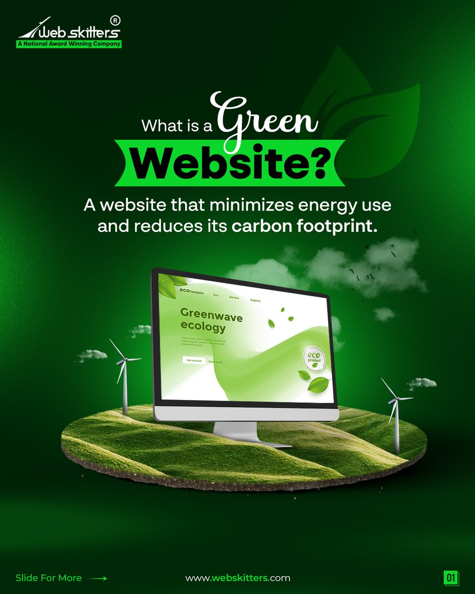 WebSkitters's tweet image. Curious about eco-friendly web design?💚
Partner with Webskitters to bring energy-efficient tech to your digital brand! 🌐

Get in touch to see how Webskitters can help make your site eco-friendly

#GreenWebsite #EcoFriendlyWebsites #SustainableWeb #GoGreen #Webskitters