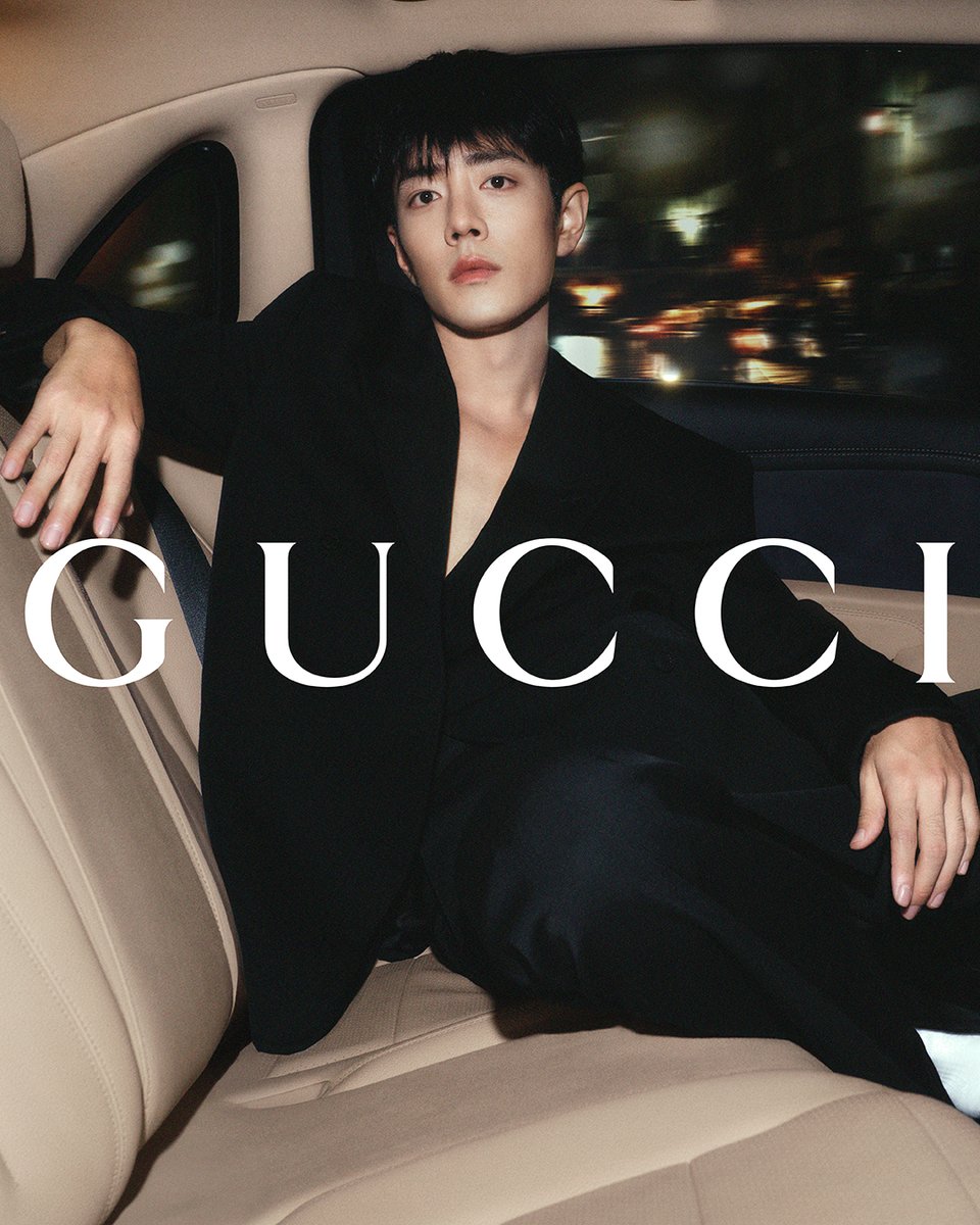 Get in, tonight is about to begin. #GucciGift campaign starring Global Brand Ambassador #XiaoZhan. on.gucci.com/GucciGiftChapt…