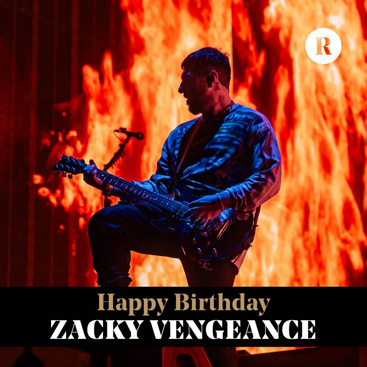 🎂 Happy birthday, ZACKY VENGEANCE!

What's the best time you've seen AVENGED SEVENFOLD live?

📸: <a href="/stvthrasher/">Steve</a>