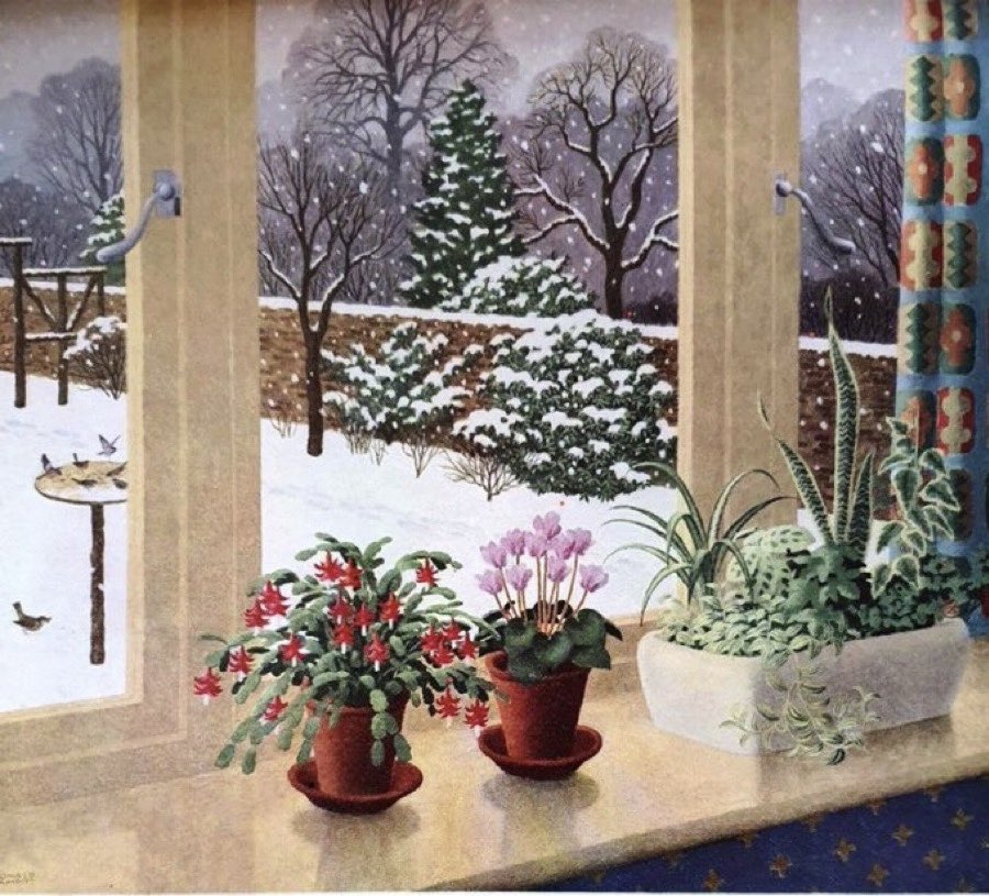 Ladybird Artists Advent Calendar, window 11
‘December’
Artist: Ronald Lampitt