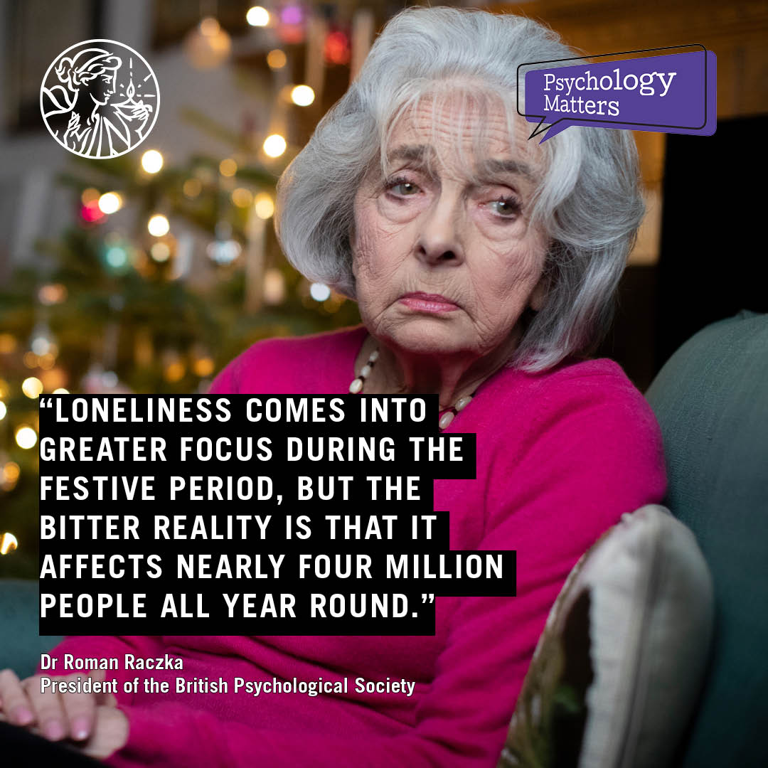 We must help those around us who suffer from loneliness, or it could become the next national health epidemic.

Ahead of the festive period, we're calling on the Govt for an urgent intervention to ensure those most in need get the support they require.

bps.org.uk/news/governmen…