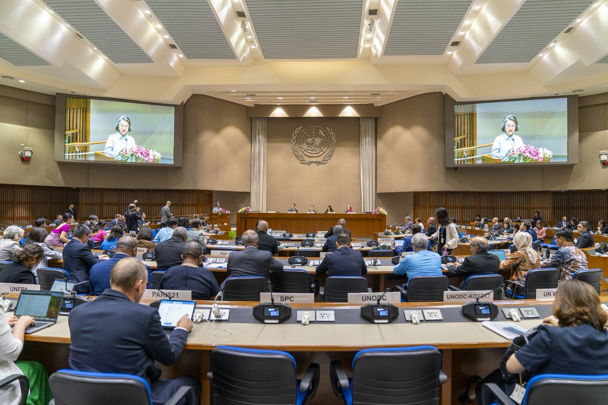 UN_Armida's tweet photo. Collaboration & data are at the heart of #SDGs.
This week, #APStatsCST9 reflects on progress, addresses gaps & revisits commitments to high-quality, timely, inclusive data for the #2030Agenda.
I am looking forward to seeing how we can accelerate progress & #LeaveNoOneBehind. https://t.co/Bxbyb2iSP0