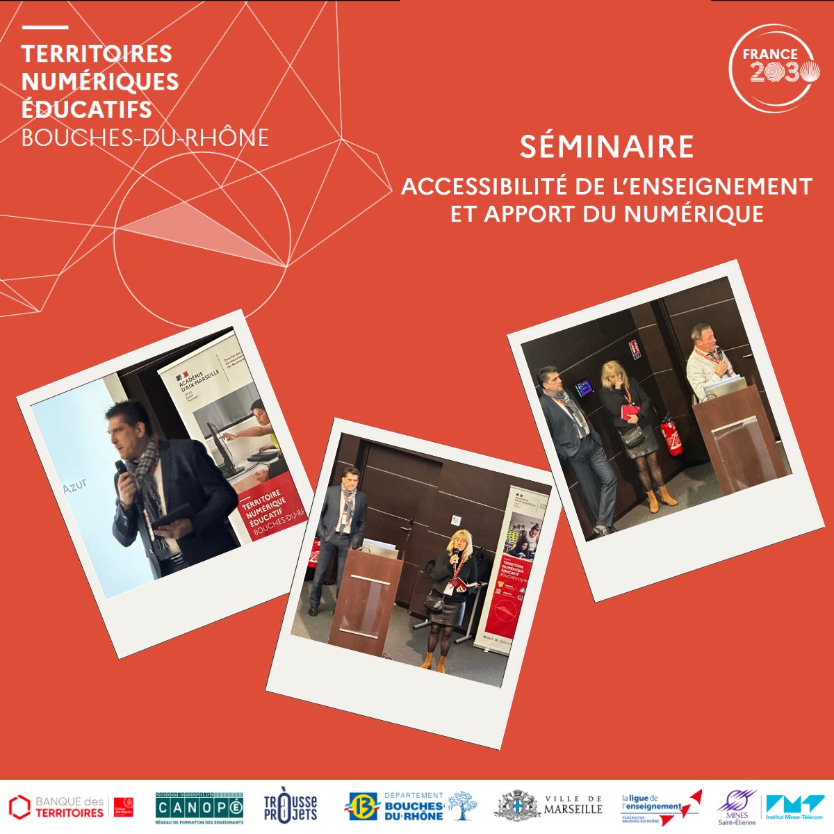 Séminaire #TNE EBEP et numérique <a href="/MINES_StEtienne/">MINES Saint-Étienne</a> Gardanne 

Ouverture de la journée par <a href="/oliviermaurel/">Olivier Maurel</a> , sous-directeur <a href="/DranePaca/">DRANE Provence-Alpes-Côte d'Azur</a> , Sylvie Gasnier directrice territoriale <a href="/Canope_DTPACA/">Réseau Canopé Provence-Alpes-Côte d'Azur</a> et Thierry Illy, inspecteur <a href="/education_gouv/">Ministère Éducation nationale</a> et référent école inclusive des Bouches-du-Rhône