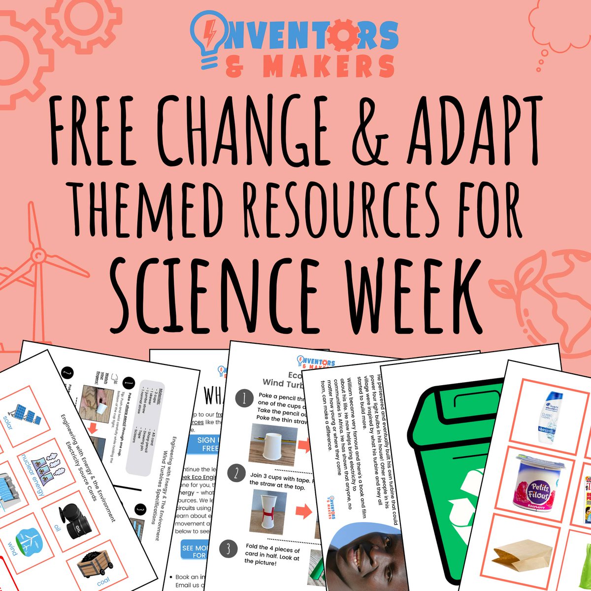 Not all schools can afford external workshops right now so we offer affordable virtual workshops too. 
But we also know even those can be out of budget for some. 
Don’t miss these free EYFS–Year 6 resources, launched this week: inventorsandmakers.com/bsw
#britishscienceweek