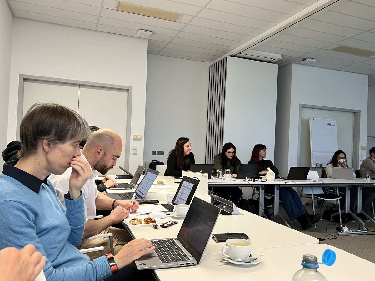 EMERALDSeu's tweet image. Our 3rd #GeneralAssembly is taking place now at the AIT Austrian Institute of Technology premises in Vienna, Austria ๐ฆ๐น
All partners are here to discuss the work done so far and update each other on the technical aspects of the project!