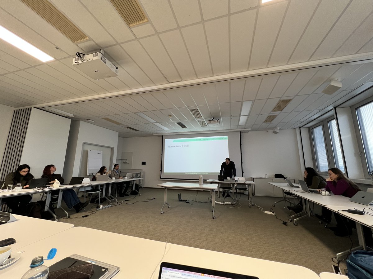 EMERALDSeu's tweet image. Our 3rd #GeneralAssembly is taking place now at the AIT Austrian Institute of Technology premises in Vienna, Austria ๐ฆ๐น
All partners are here to discuss the work done so far and update each other on the technical aspects of the project!