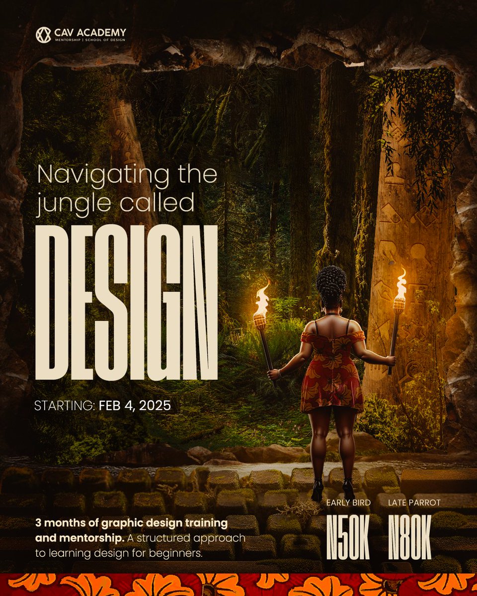ChukwuAdaeze's tweet image. Welcome to the jungle. 🌿

Design can feel like an uncharted wilderness. It can be overwhelming, confusing, and full of challenges. But what if you had someone to guide you?

&quot;Navigating the Jungle Called Design&quot; is your map, compass, and guide rolled into one. 

Here&apos;s how: