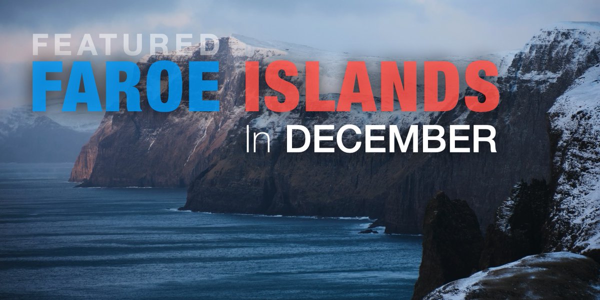 December in 📷📷📷 is for the intrepid traveller, drawn to the raw beauty of nature in its most untamed form 📷 ➡︎ bitl.to/3LDU
#faroes #travel #winter #December #untamed #raw🙂👋