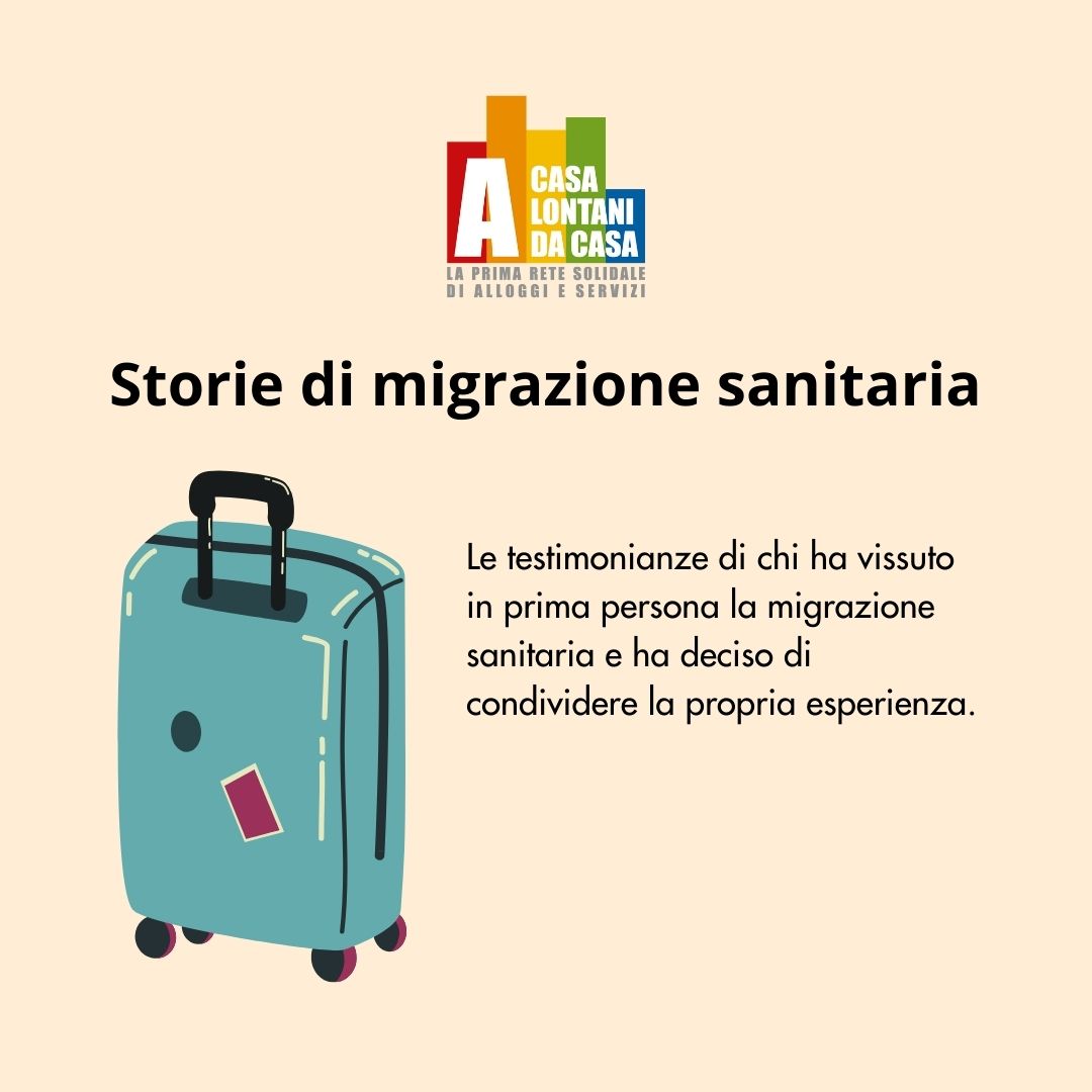 Con “Storie di migrazione sanitaria”, #ACasaLontanidaCasa racconta le storie dei pazienti in viaggio per curarsi ed ospiti nelle strutture della rete solidale dell’associazione, grazie anche al sostegno di #Teva. Leggi le storie sulla loro pagina bit.ly/3CR42H9