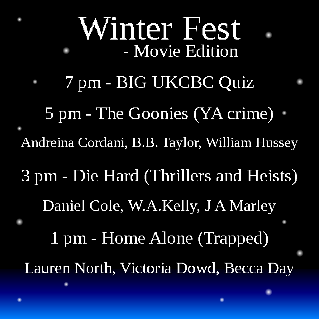 This Sunday is our annual Winter Fest in the <a href="/ukcrimebookclub/">Ukcrimebookclub</a> FB group. It's my favourite event of the year and we've got a cracking day planned for you!

Join us: facebook.com/groups/ukcrime…
