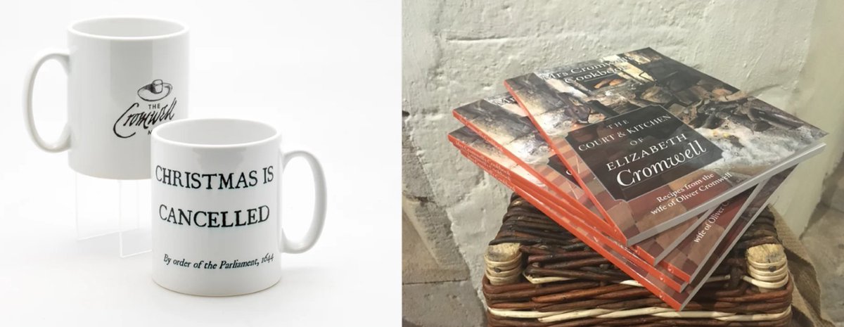 Last posting day for delivery in time for Christmas is this Friday, so don't miss out on your opportunity to gift from our range of 17th century themed books, souvenirs and gifts! All available from our new online shop at:  shop.cromwellmuseum.org 😀