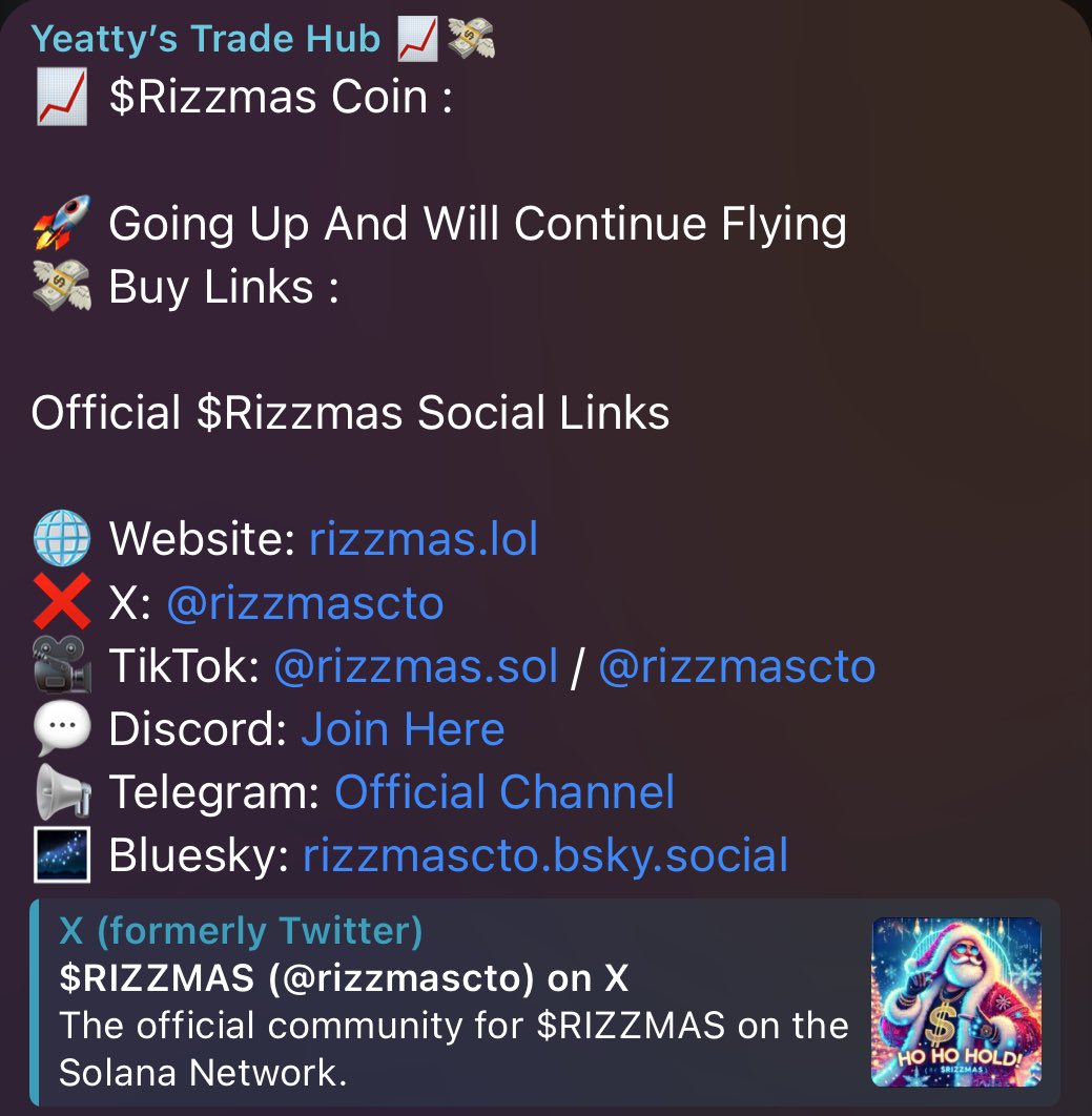 ➡️ Posting Daily Meme Coins That Will Reach 1M Soon DO NOT Miss It ! 

🔗 Telegram Channel : t.me/yeatty35

#twitchrecap #CryptoCommunity #memecoin #trading #Bitcoin