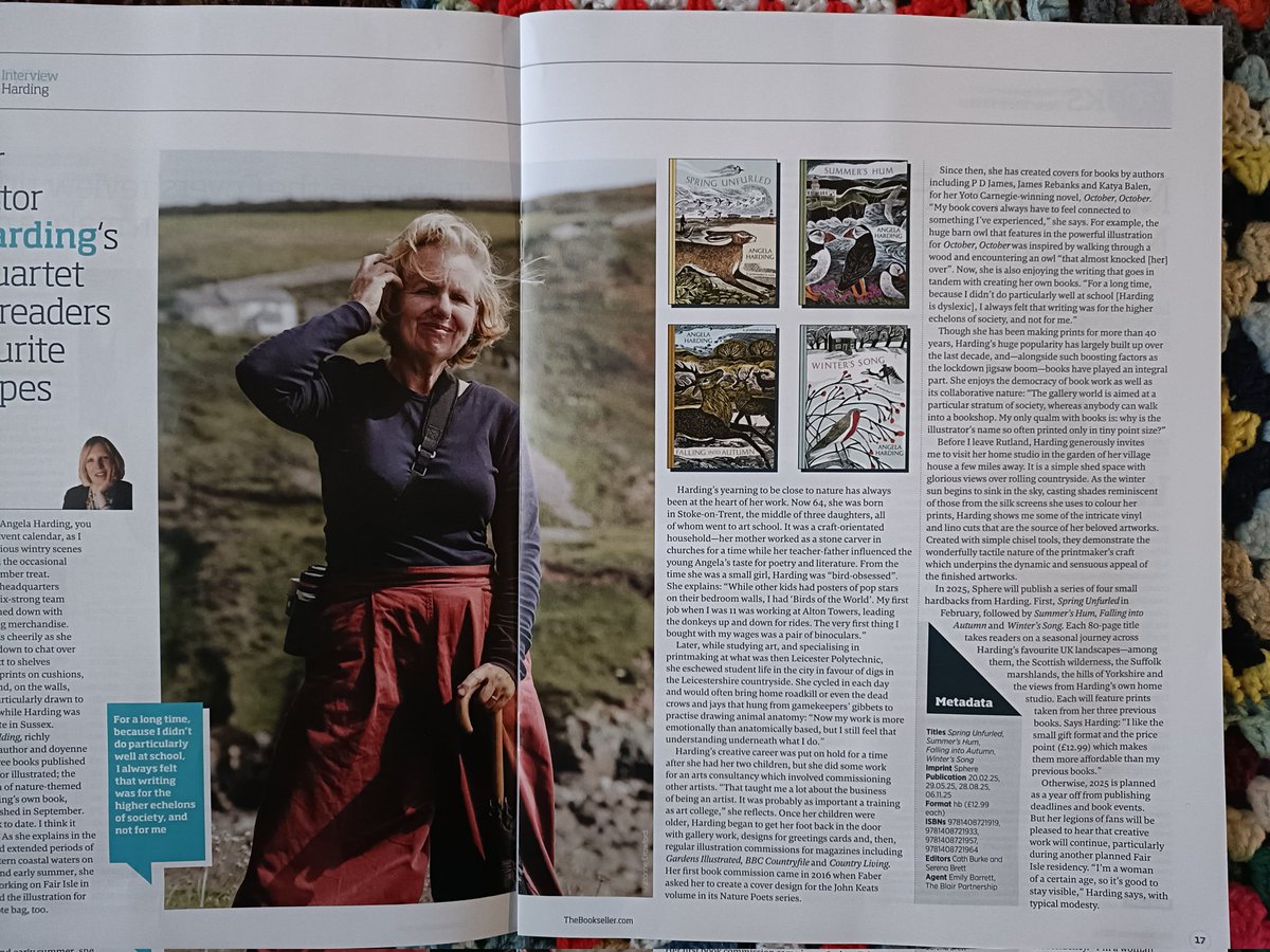 Caroline Sanderson (@carosanderson) on Twitter photo The postman finally delivered this week's <a href="/thebookseller/">The Bookseller</a> so just showing off my interview with the wonderful <a href="/ANGELACHARDING/">Angela Harding</a> The postman finally delivered this week's <a href="/thebookseller/">The Bookseller</a> so just showing off my interview with the wonderful <a href="/ANGELACHARDING/">Angela Harding</a>