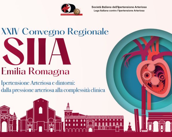 Il 20 dicembre 2024 si svolgerà a Bologna il XXIV Convegno Regionale SIIA-Emilia-Romagna dal titolo "Ipertensione arteriosa e dintorni: dalla pressione arteriosa alla complessità clinica".
siia.it/aggiornamento-…