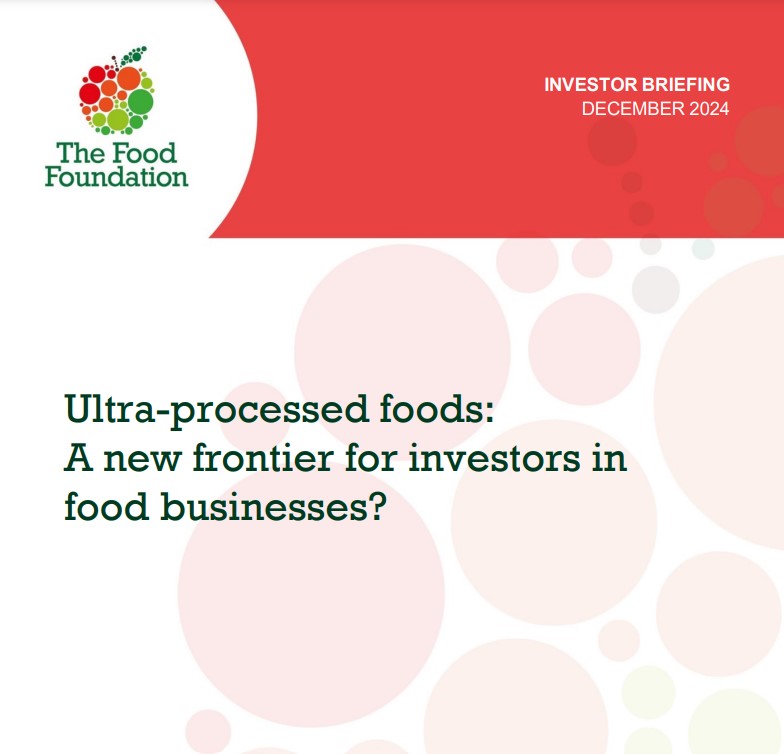 The Food Foundation (@food_foundation) on Twitter photo ๐ข We've done a briefing about #Ultraprocessedfoods
It highlights contested areas of debate for policymaking and provides guidance for investors in food businesses whose portfolios are exposed to #UPFs
Read more: tinyurl.com/yp93v2jd
#HFSS <a href="/DoctorChrisVT/">Chris van Tulleken ๐ณ๏ธโ๐</a> <a href="/HLFoodObesity/">House of Lords Food, Diet and Obesity Committee</a> ๐ข We've done a briefing about #Ultraprocessedfoods
It highlights contested areas of debate for policymaking and provides guidance for investors in food businesses whose portfolios are exposed to #UPFs
Read more: tinyurl.com/yp93v2jd
#HFSS <a href="/DoctorChrisVT/">Chris van Tulleken ๐ณ๏ธโ๐</a> <a href="/HLFoodObesity/">House of Lords Food, Diet and Obesity Committee</a>