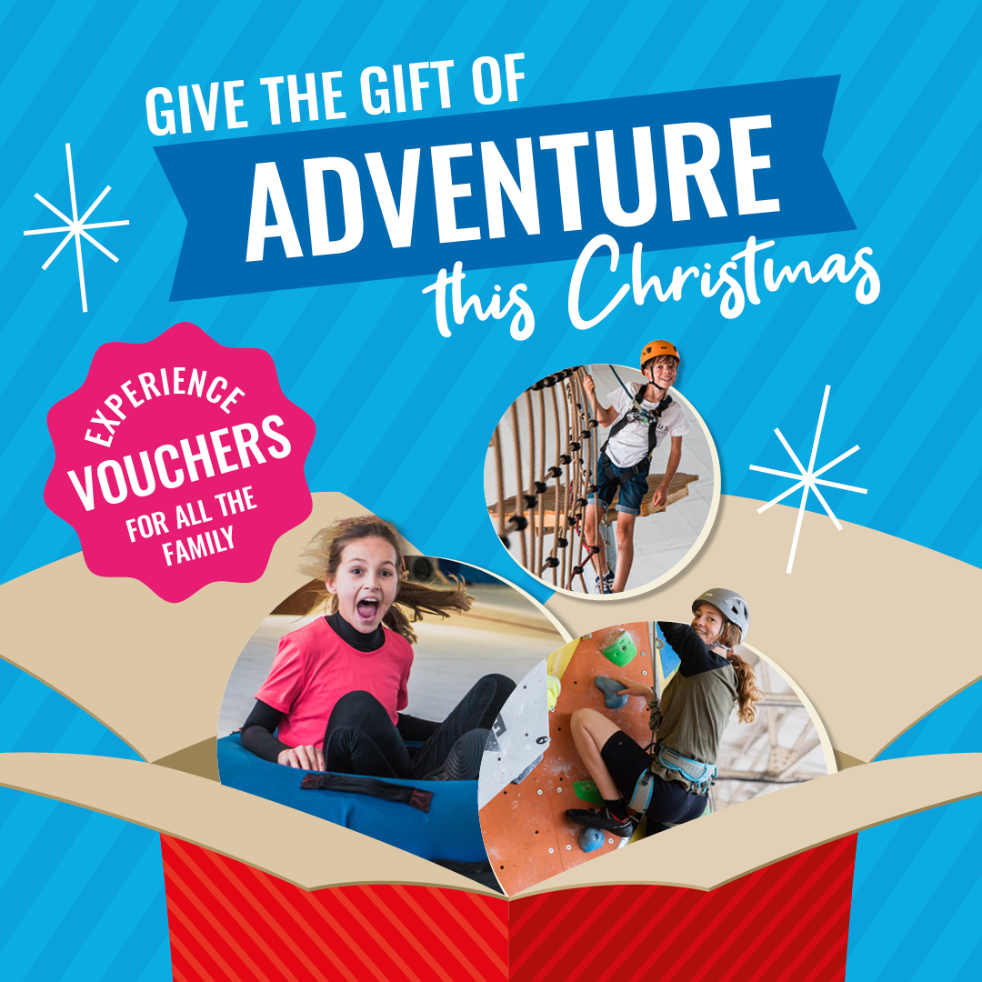 This Christmas, treat the ones you love to a present they'll never forget! Choose an activity gift voucher or a monetary voucher where you choose the amount, they pick the adventure - including skiing, climbing, track cycling and more!

Find out more: bit.ly/41v8rtK