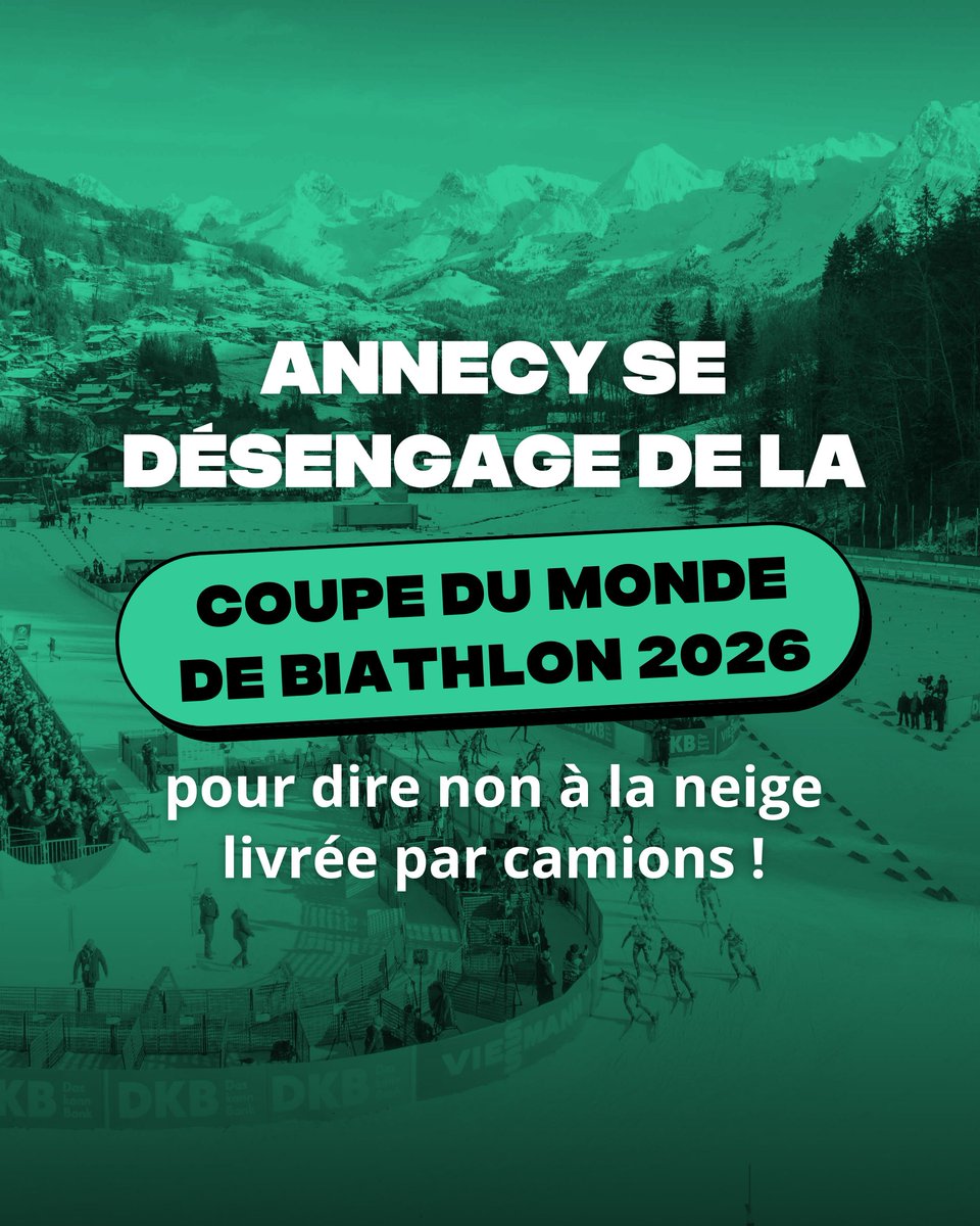 On ne peut plus fermer les yeux sur l’impact écologique de tels événements. Cette décision montre qu’il est possible de remettre le bon sens au cœur des choix, même quand il s’agit de grands rendez-vous internationaux 👏
L'article complet ici 👉 l.reporterre.net/cUS
