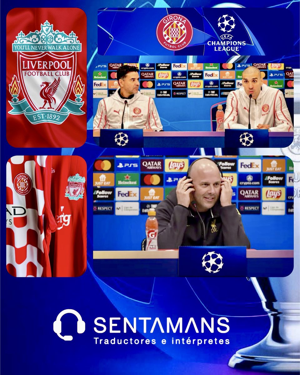 Volvemos a ofrecer simultánea en remoto, para las ruedas de prensa de este histórico Girona-Liverpool. 

Como en su You’ll Never Walk Alone, no lo hacemos solos sino gracias a todas las personas que han recuperado el equipo del lodo y que nos envían su cariño y apoyo.

GRACIAS