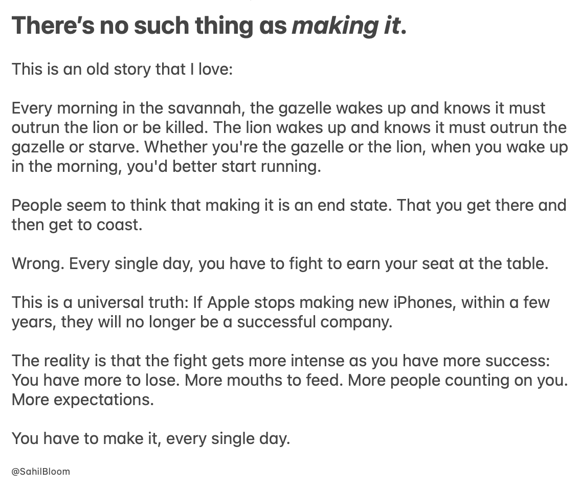 Here's a harsh truth you need to accept: