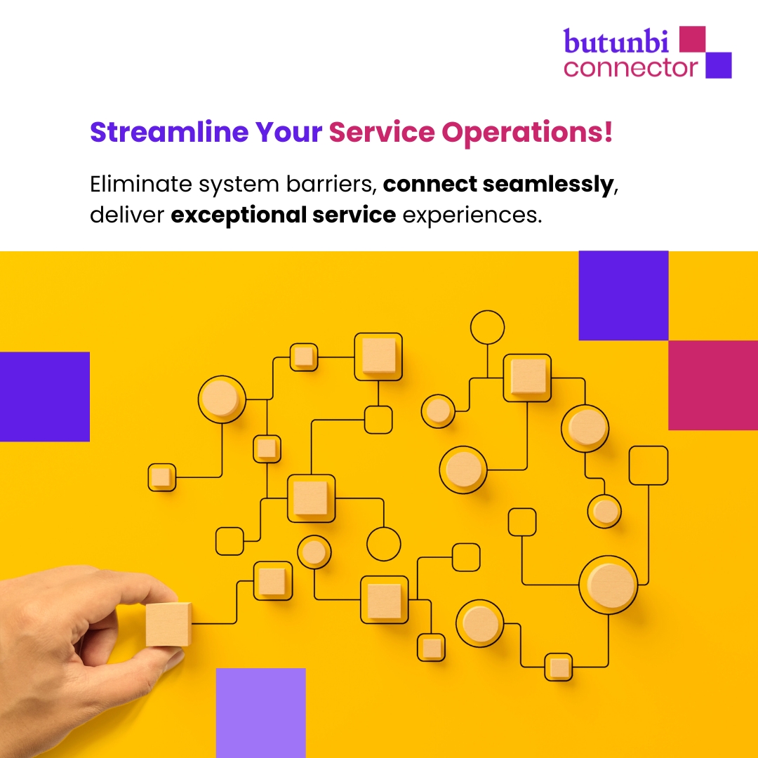 butunbi's tweet photo. Revolutionize  your service operations with #butunbiConnector! 💫    

Break down system silos, enhance customer experience through intelligent #APIManagement. 🔗     

Your all-in-one solution for streamlined workflows!  

DM for a demo! https://t.co/Pa6nKNk1aI