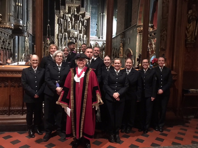 A wonderful evening supporting the Westminster South community carol service and singing with the lovely <a href="/StBarnabasSW1/">St Barnabas' CE Primary School & Nursery</a> choir at beautiful St Barnabas church Pimlico. And there were police horses too! Always a pleasure to attend this fantastic service.