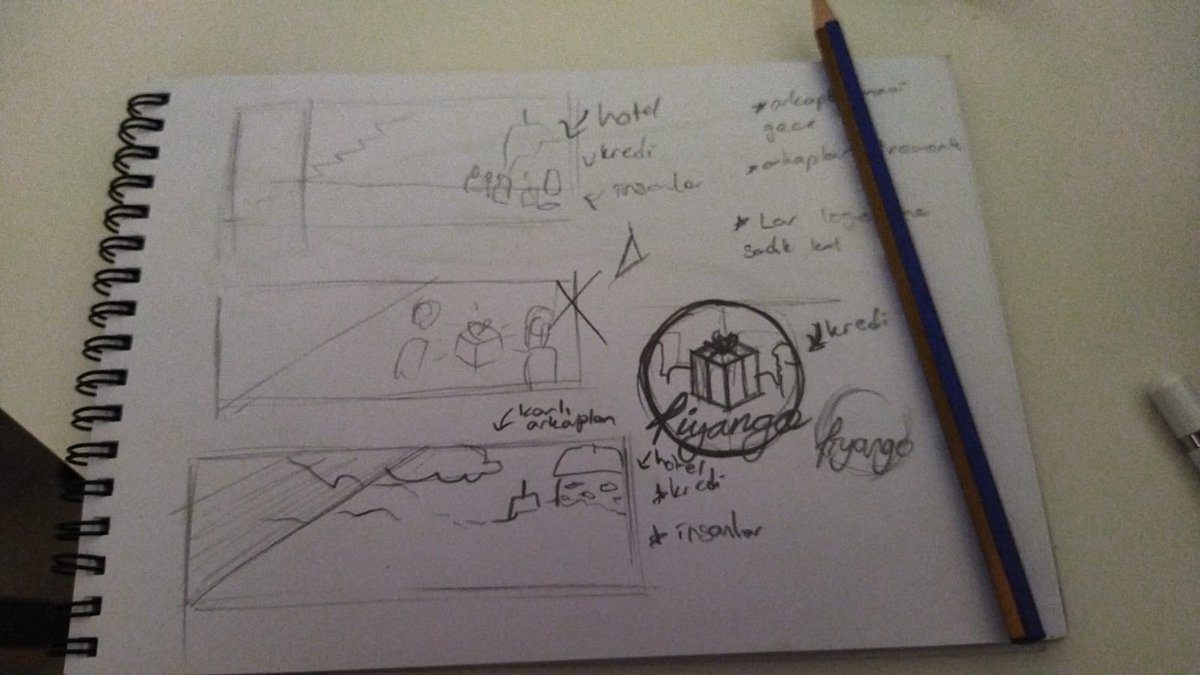 Tasarım ve eskiz planlaması!
Not: Yazıları unutmuşum o yüzden Habbolar logosundan dolayı okunmuyor o kadarı da oluversin...
-
The design and its sketch!
Ps: I forgot about the headline so the text is kind of unreadable lol