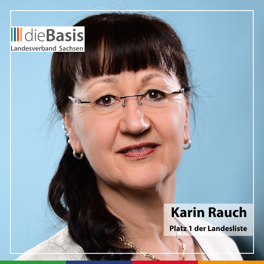 Karin Rauch – Platz 1 der Landesliste BTW 2025
Warum ich mich als Kandidatin für die Bundestagswahl bewerbe?

diebasis-sachsen.de/2024/12/karin-…

Bitte geben Sie mir Ihre Stimme und damit Deutschland eine Zukunft.

#dieBasisSachsen #Leipzig #dieBasis #BTW25 #Bundestagswahl #KarinRauch