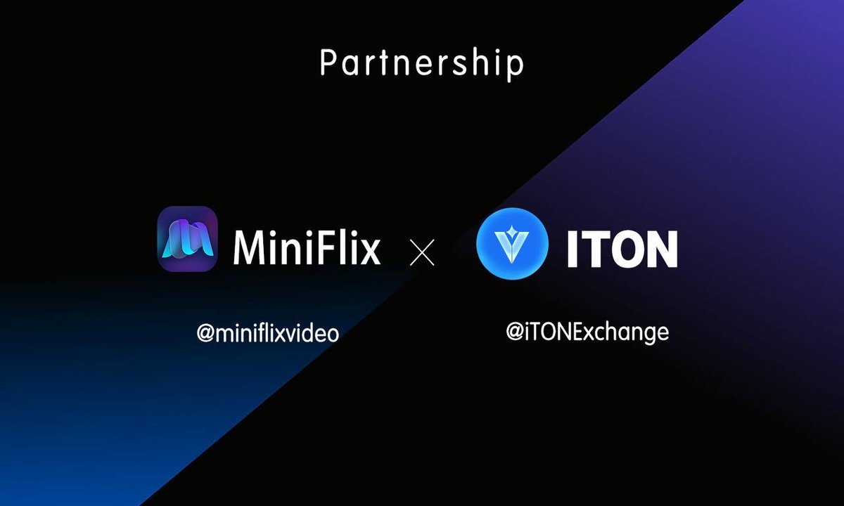 miniflixvideo's tweet photo. 🤗New partnership 🎉
@miniflixvideo 🤝 @iTONExchange
#iTON
👉an integrated platform that allows users to participate in various activities on the TON Blockchain
👉optimizes user experience in Trading, Provide Liquidity & Farming, Staking and Participating in DeFi activities https://t.co/7YVUF3Yn5x