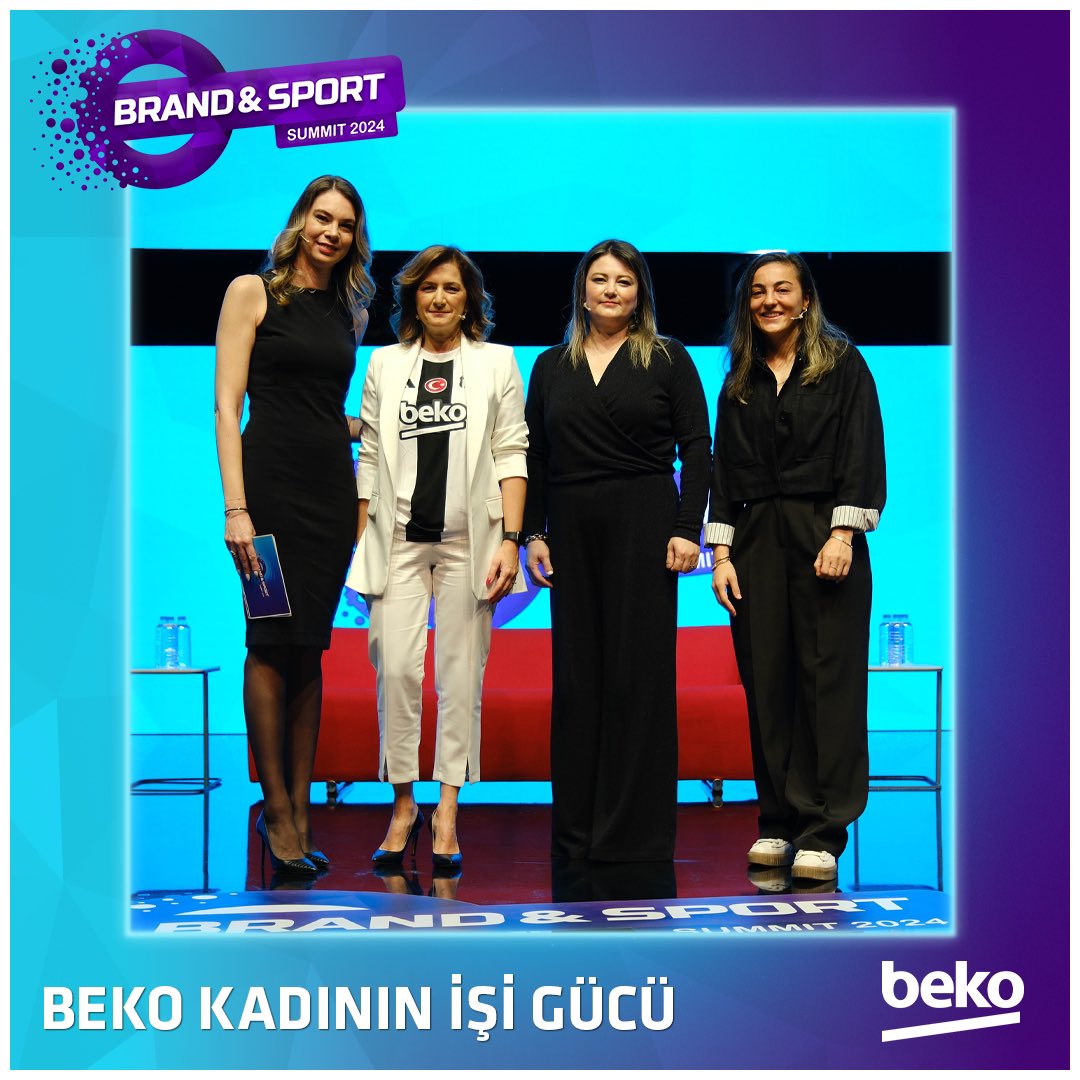 Beko Kadının İşi Gücü oturumunun değerli katılımcılarına teşekkür ederiz.

Brand &amp; Sport Summit 2025’te yeniden buluşmak dileğiyle.

#brandnsportsummit
