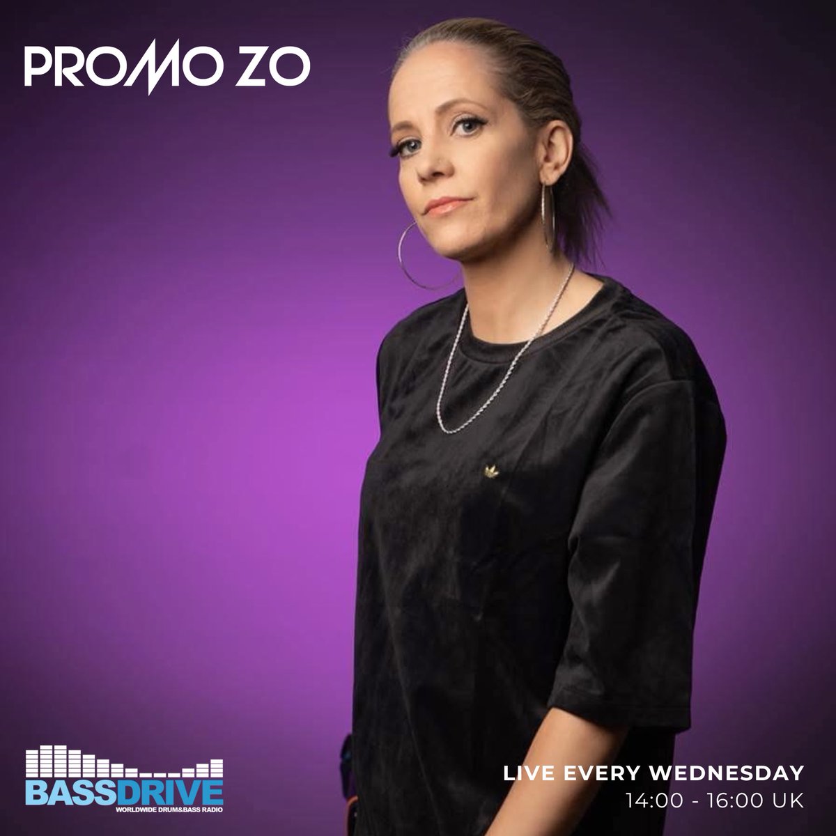 PromoZO's tweet photo. It’s Wednesday and you know how it goes! 🔈 

I’ll be LIVE on @Bassdrive for two hours from 2pm with the freshest in underground Drum &amp; Bass for ya. 

See you in a few WuW Crew 😘 

#dnb #drumandbass #junglednb #bassdriveradio https://t.co/tfZUp39ymr