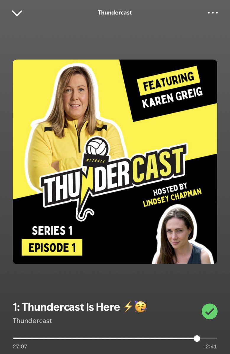 This 👏 is 👏 so 👏 good! 

1️⃣ Exclusive news &amp; behind-the-scenes
2️⃣ Packed with player access 
3️⃣ Fans ‘fanalysis’ feature in every ep
4️⃣ A little educational insight, great for those newer to netball and the #NSL in 2025

LOVE it, team <a href="/thundernetball/">Manchester Thunder</a> 🤩

#thundercast