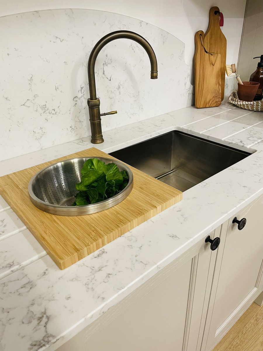 MilfordKitchens's tweet photo. Quooker Taps Staffordshire. Patinated brass fusion round tap.  To view all of the Quooker models with installation prices, visit our showroom in the heart of the Staffordshire countryside. https://t.co/QmYBEnniaZ