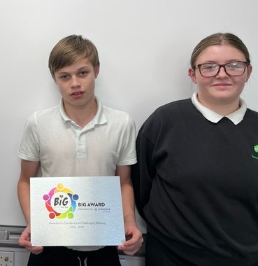 Our amazing peer mentors have worked hard again been awarded for Excellence in Challenging Bullying!

#antibullying #supportingothers