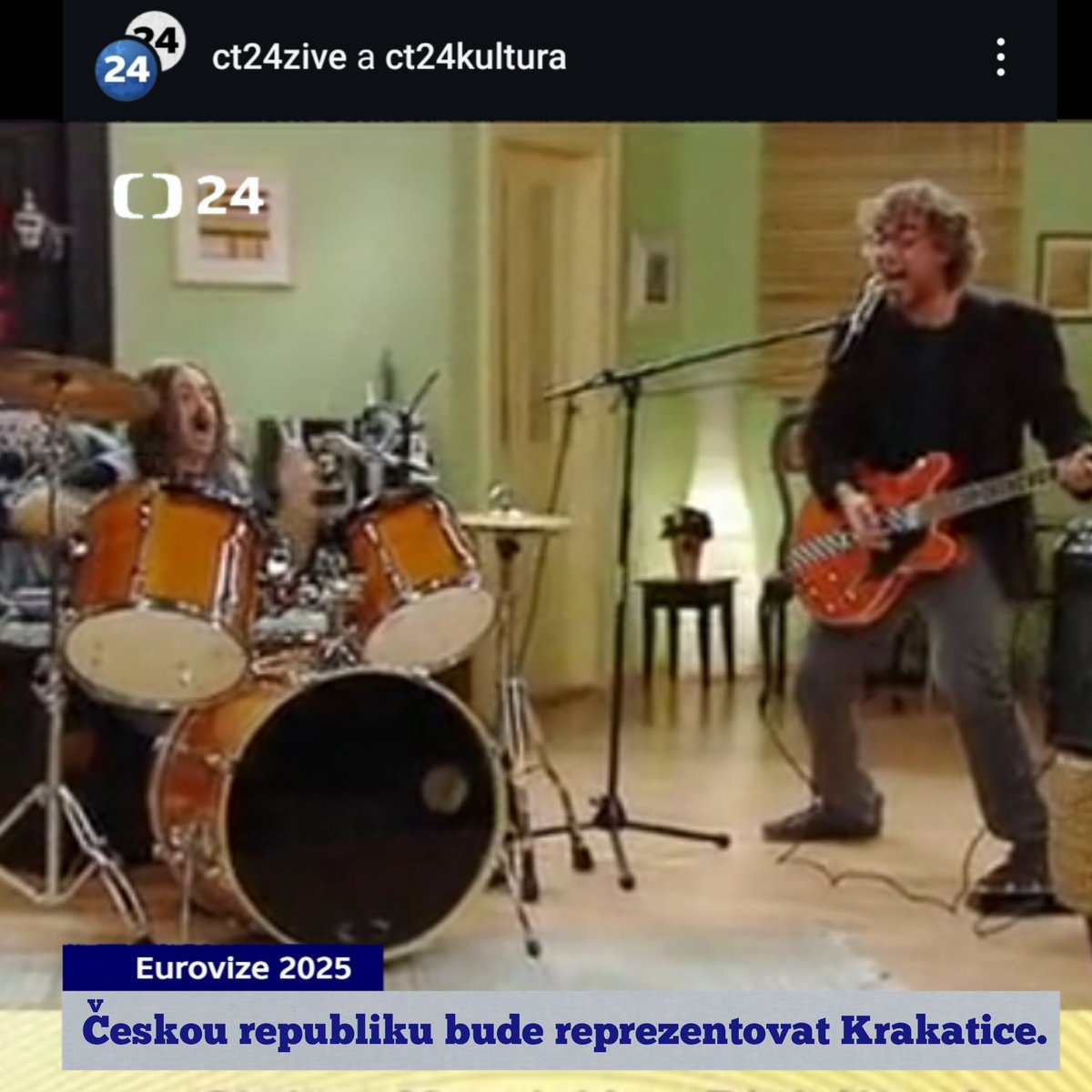 AdamPiechowicz1's tweet photo. O vítězi Eurovize 2025 je myslím předem rozhodnuto. https://t.co/H3yJ2yK4L3